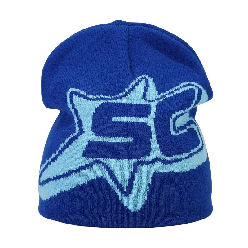 Y2K Letter Knit Beanie