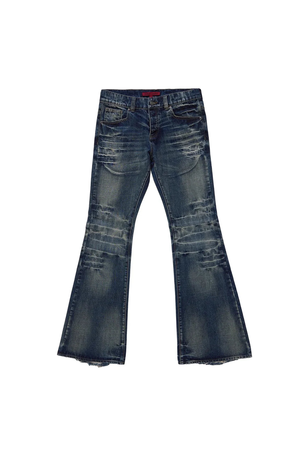 Arctic White Flared Jeans