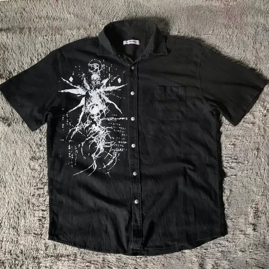 Y2K White Shirt Affliction