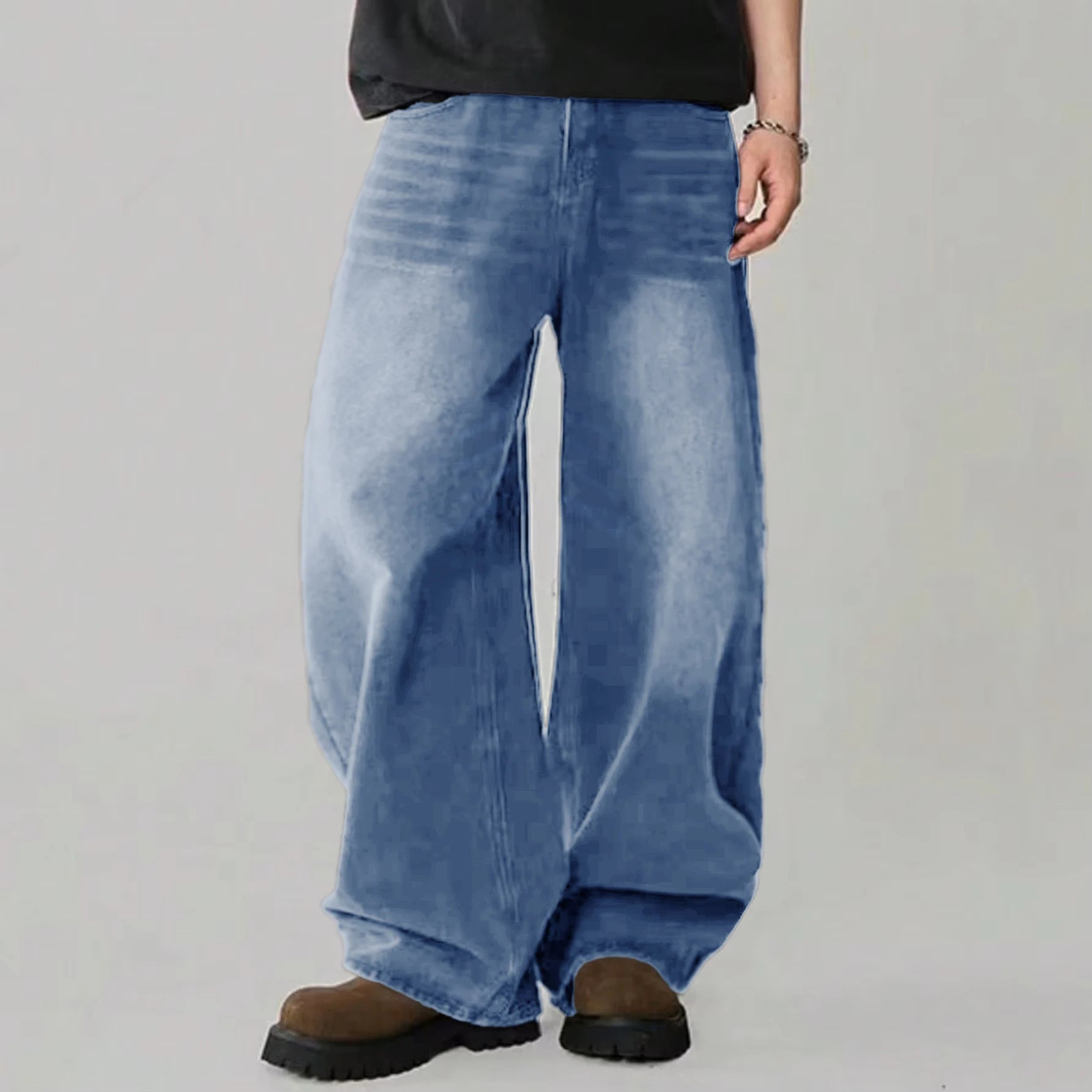 Vintage washed jeans