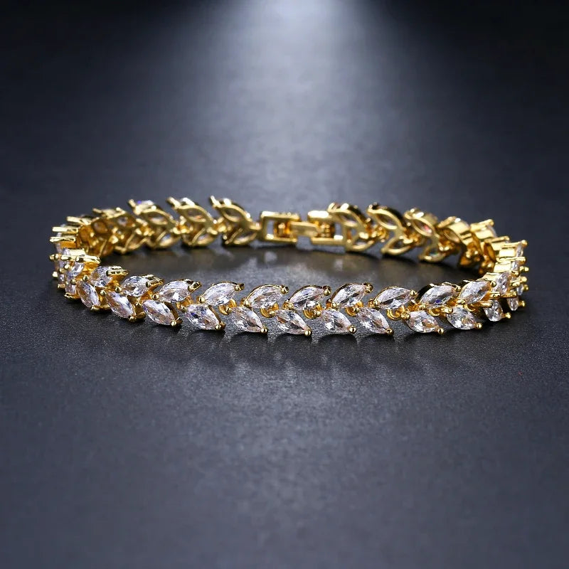 CZ Zircon Tennis Bracelet