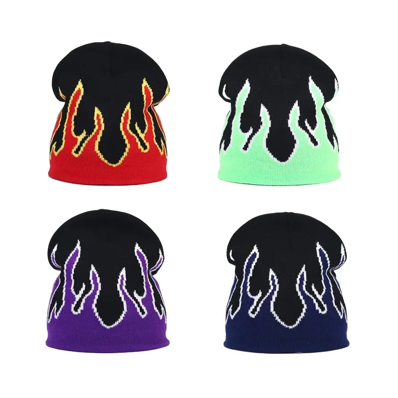 Y2K Letter Knit Beanie