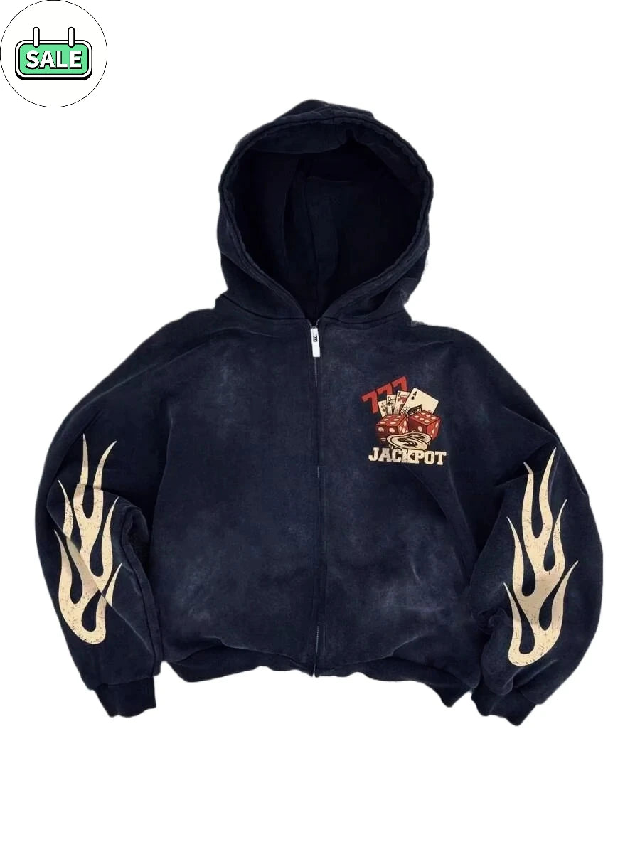 Vintage custom zip up
