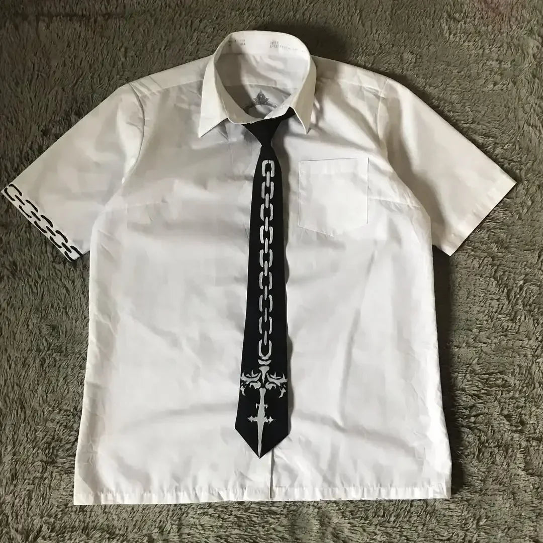 Y2K White Shirt Affliction
