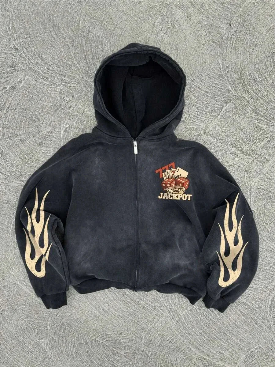Vintage custom zip up