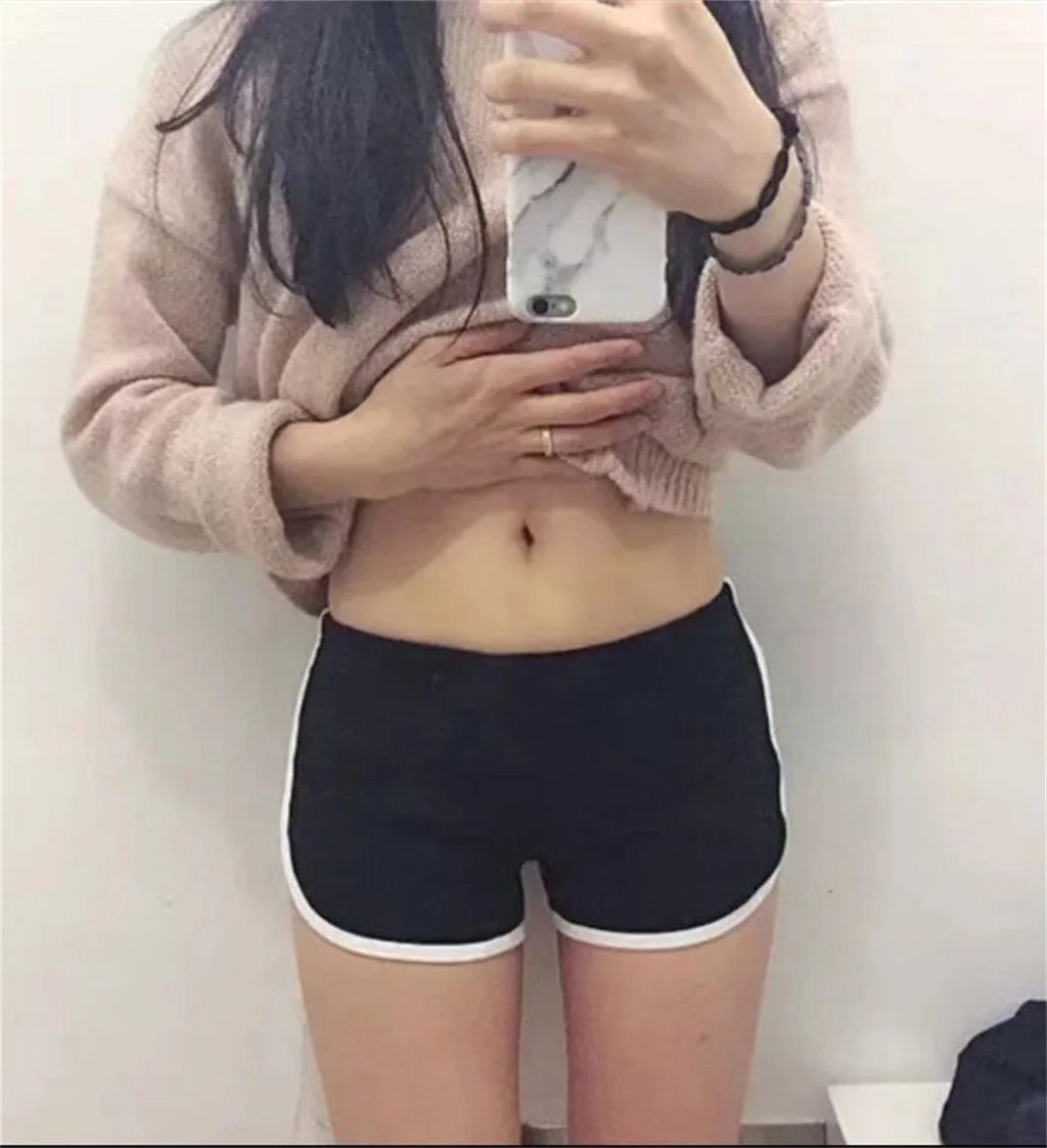 Sports Shorts Women Casual Fitness Shorts Cycling Running Wearing Causal Thin Anti-Walking Gym Yoga Hot Pants Bottoms Mujer