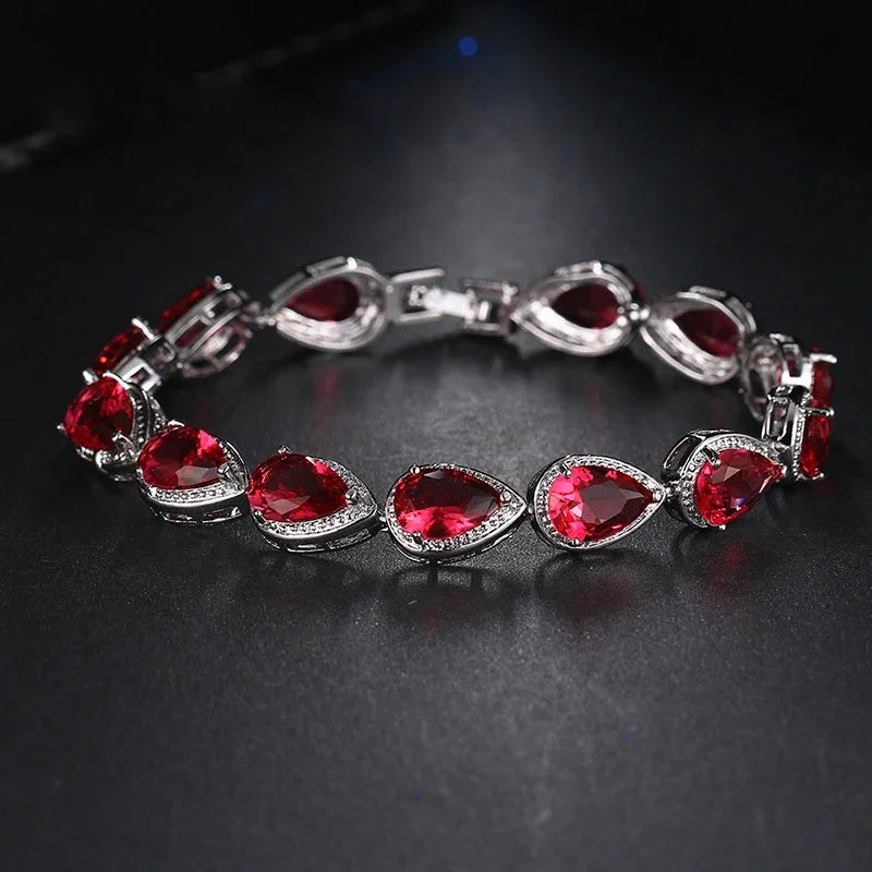 CZ Zircon Tennis Bracelet