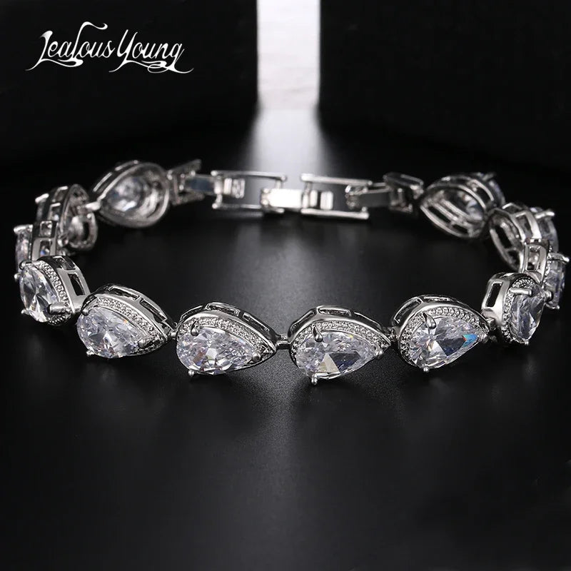 CZ Zircon Tennis Bracelet