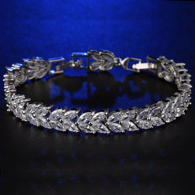 CZ Zircon Tennis Bracelet