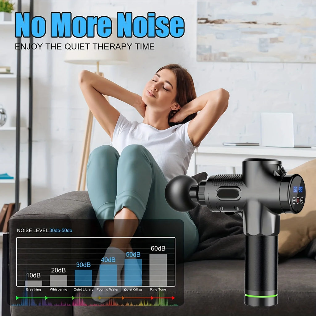30-Level Deep Tissue Massage Gun
