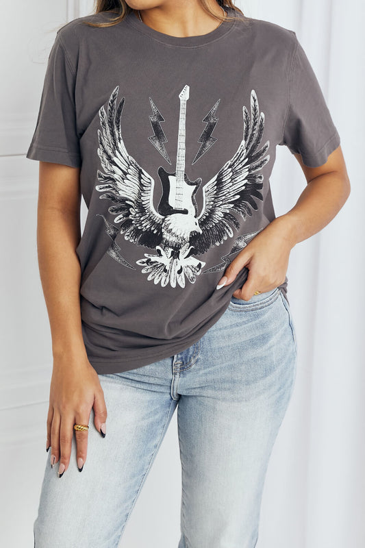 mineB eagle graphic tee shirt — Apparel By Junior